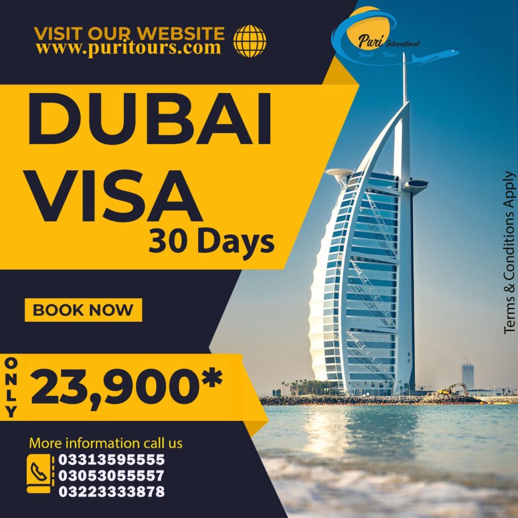 uae visit visa cost for 30 days from india